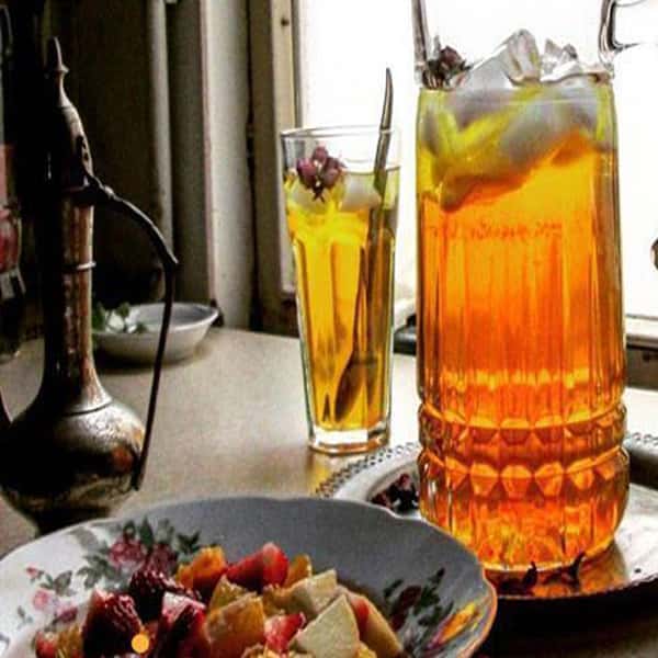 طرز تهیه ی شربت زعفران (جلاب) خانگی